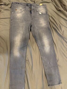 Scotch & Soda Ralston Slim Fit Washed Gray Men’s Jeans